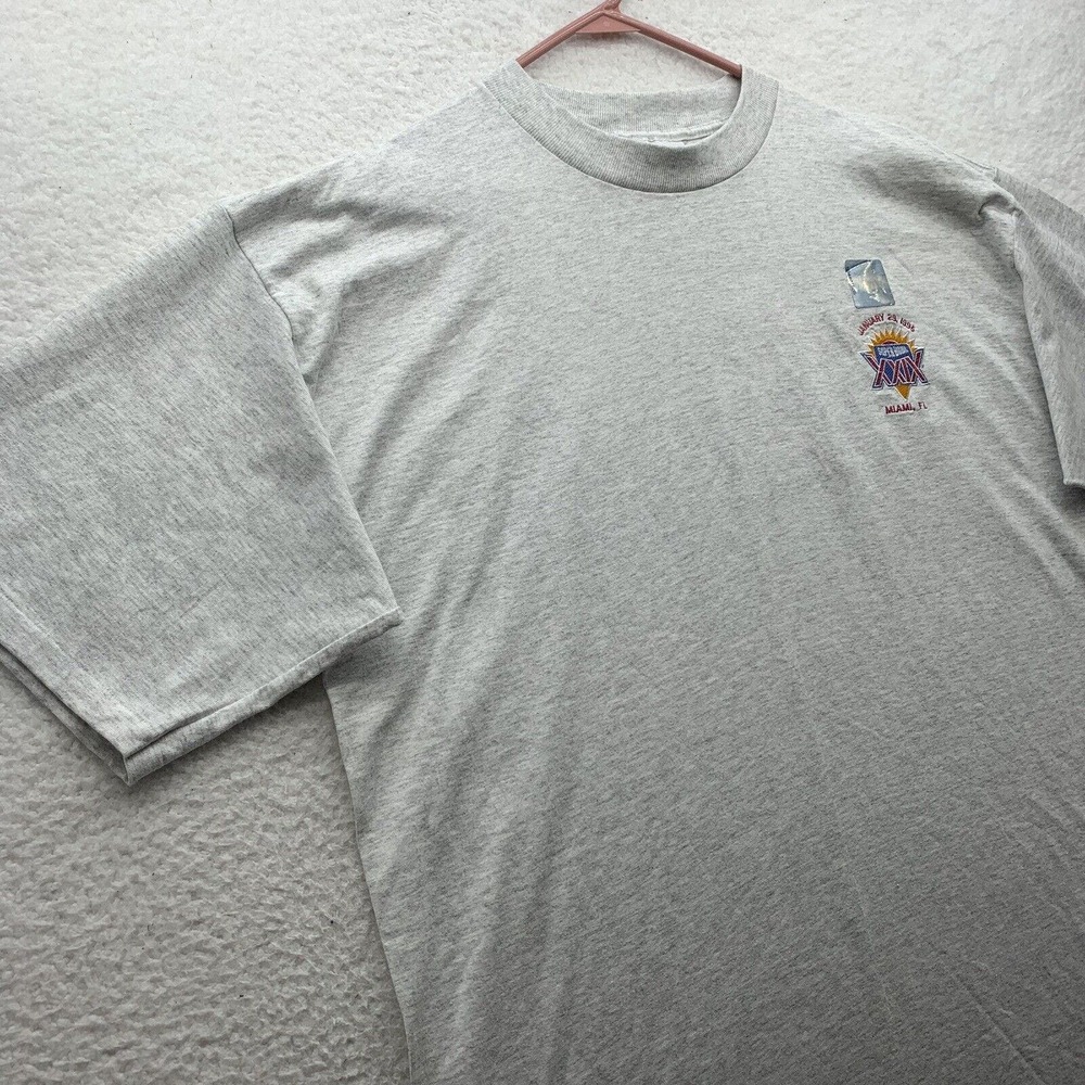 Antigua Sport Superbowl 29 XXIX T-Shirt Mens XL X-Large 1995 Miami USA Made NWOT - Picture 5 of 13